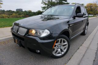 <p>WOW!!! Talk about Ultra RARE; Here we have a BMW X3 3.0si M-sport Package with the 6 speed manual. This beauty is a local Ontario car its whole life thats been well taken care and it drives like it. If youre looking for a compact SUV but demand a true drivers transmission and want something fun then this is the beast for you. Shop around and you wont find another with all the right stuff like this one. It comes certified for your convenience and included at our list price is a 3 month 3000km limited powertrain warranty for your peace of mind. Call or Email today to book your appointment before its gone.</p><p>Come see us at our central location @ 2044 Kipling AVE (BEHIND PIONEER GAS STATION)</p>