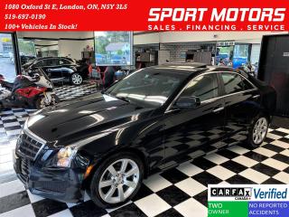 Used 2013 Cadillac ATS Luxury+Heated Leather+New Brakes+CLEAN CARFAX for sale in London, ON