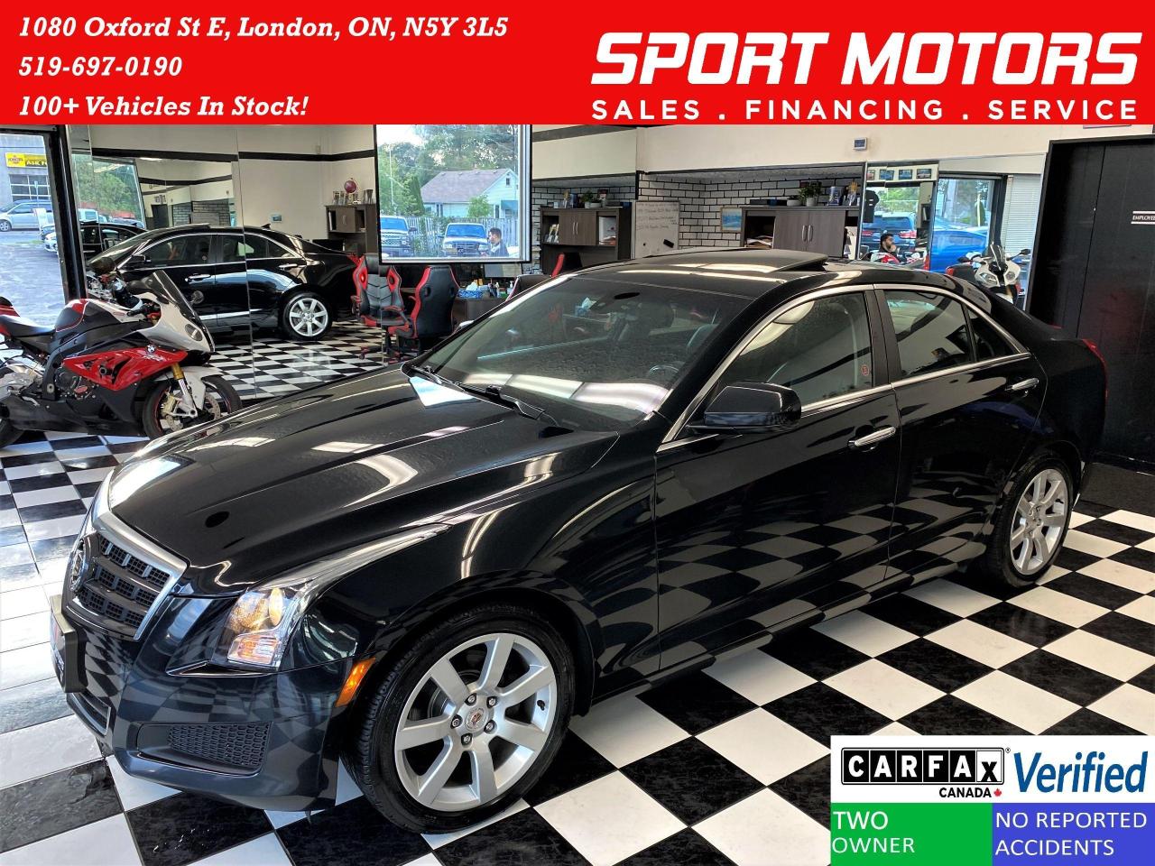 2013 Cadillac ATS Luxury+Heated Leather+New Brakes+CLEAN CARFAX