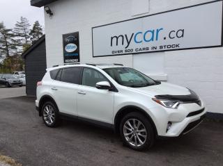 Used 2018 Toyota RAV4 Limited NAV. LEATHER. SUNROOF. HEATED SEATS, LOW KM!! WOW! for sale in Richmond, ON