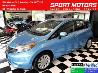 Used 2014 Nissan Versa Note SV+Camera+Bluetooth+AUX+CLEAN CARFAX for sale in London, ON