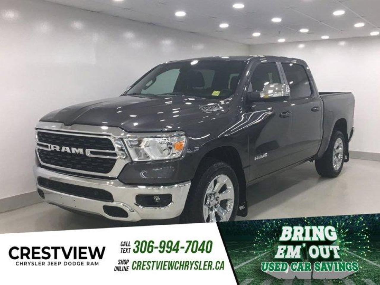 New 2022 RAM 1500 Big Horn Crew Cab | Navigation | for sale in Regina, SK