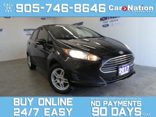Used 2017 Ford Fiesta SE | BLUETOOTH | ALLOYS | NEW CAR TRADE for sale in Brantford, ON