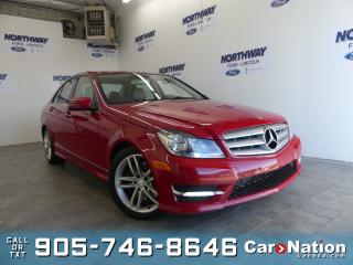 Used 2013 Mercedes-Benz C-Class C300 | 4MATIC | LEATHER | SUNROOF | NAV | ONLY 61K for sale in Brantford, ON