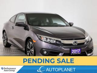 Used 2017 Honda Civic COUPE EX-T, Sunroof, Android Auto, Apple CarPlay! for sale in Brampton, ON