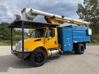Used 2007 International 4200 CHIPPER BUCKET TRUCK WITH ALTEC LVR 55 for sale in Brantford, ON