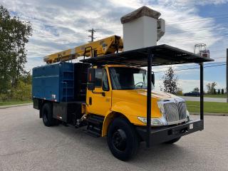 2007 International 4200 CHIPPER BUCKET TRUCK WITH ALTEC LVR 55 - Photo #4