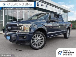 Used 2018 Ford F-150 Limited $1000 Financing Incentive! - Universal Garage Door Opener, Remote Keyless Entry, Remote Release Tail for sale in Sudbury, ON