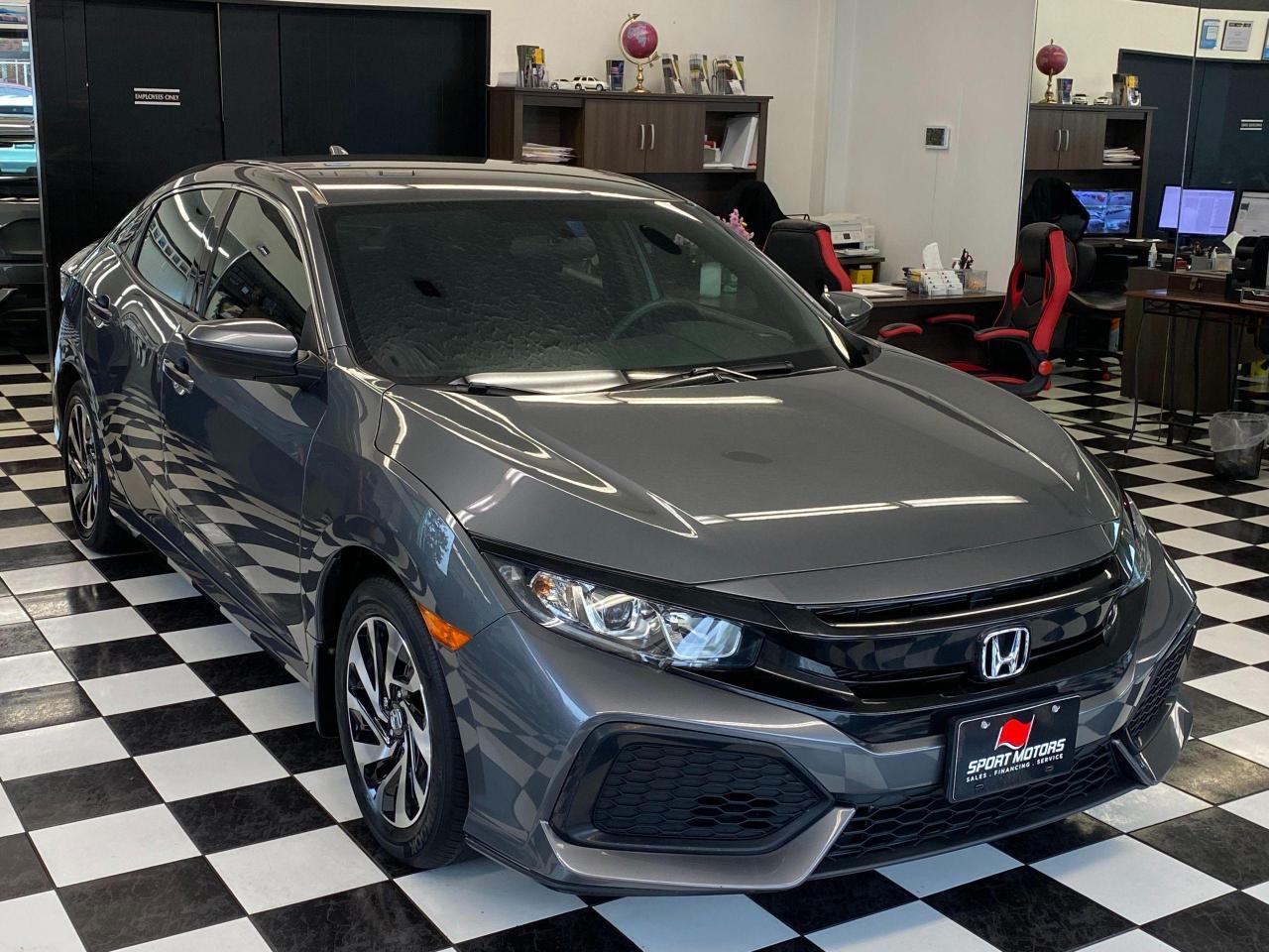 2017 Honda Civic LX Hatchback Turbo+ApplePlay+Cruise+CLEAN CARFAX - Photo #5