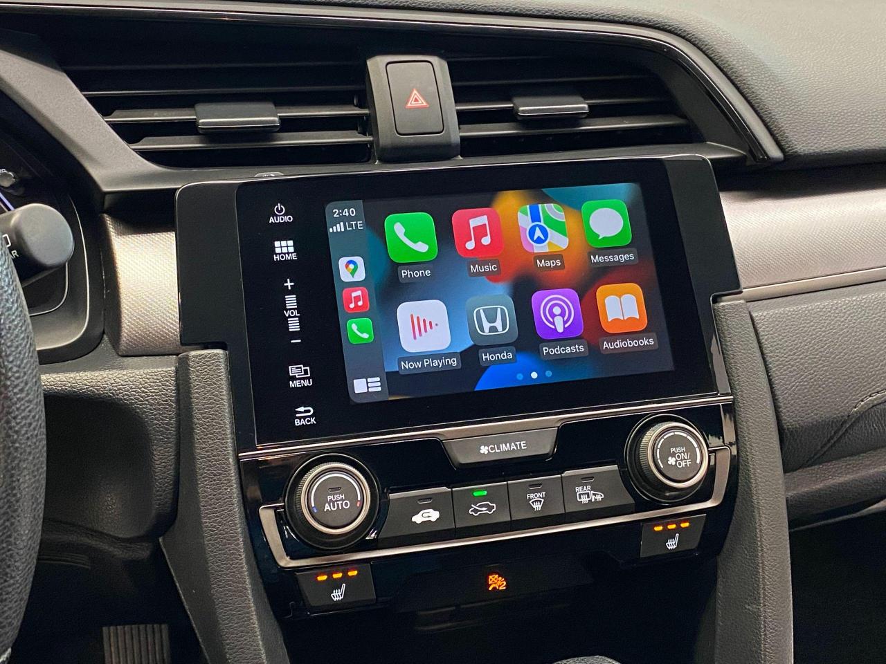 2017 Honda Civic LX Hatchback Turbo+ApplePlay+Cruise+CLEAN CARFAX - Photo #10