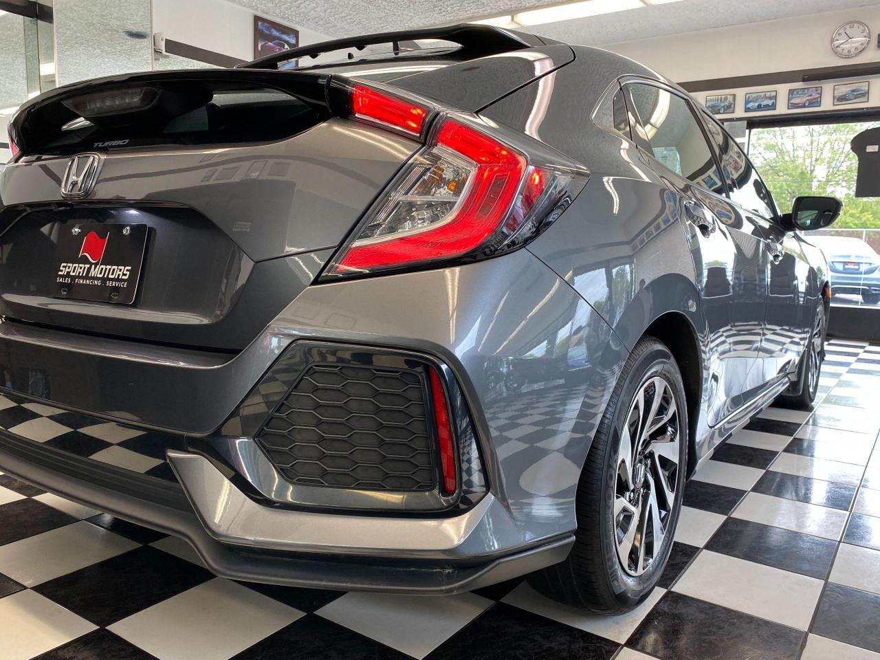 2017 Honda Civic LX Hatchback Turbo+ApplePlay+Cruise+CLEAN CARFAX - Photo #40