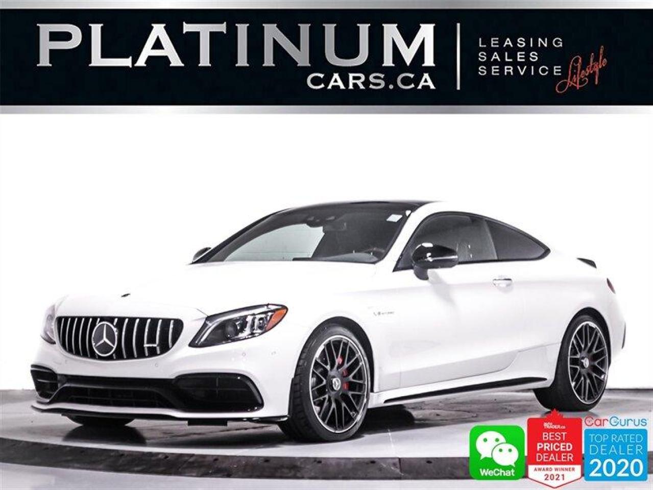 Used 2021 Mercedes-Benz C-Class AMG C63 S Coupe, DISTRONIC, AMG DRIVE UNIT, HUD for sale in Toronto, ON