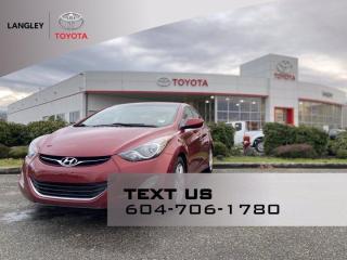 Used 2013 Hyundai Elantra GLS Fresh New Arrival! for sale in Langley, BC