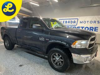 Used 2018 RAM 1500 SXT QUAD CAB HEMI 4X4 * Uconnect 3.0 * Handsfree comm. with Bluetooth * Tonneau Cover * 18 Alloy Wheels *  * Fog lamps * ParkView Rear BackUp Camer for sale in Cambridge, ON