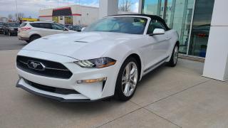 Used 2021 Ford Mustang ECOBOOST PREMIUM CONVERTIBLE - ONLY 4,900 KMs! for sale in Kingston, ON