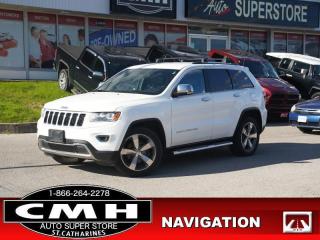 Used 2014 Jeep Grand Cherokee Limited  NAV HTD-S/W REM-START 20-AL for sale in St. Catharines, ON