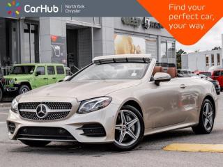 Used 2019 Mercedes-Benz E-Class E 450 4MATIC Cabriolet Burmester Massage Seats for sale in Thornhill, ON