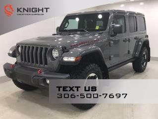 New 2021 Jeep Wrangler Unlimited Rubicon | 2.0L Turbo | Leather | Navigation | for sale in Regina, SK