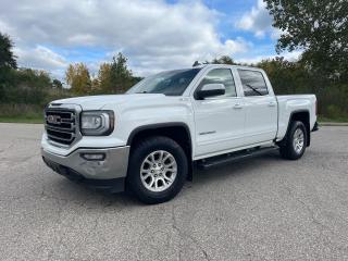 <p>Incredibly clean <strong>Crew Cab GMC Sierra 1500 SLE Short Box </strong>with 5.3L Vortec V8 and Z-71 Package. Artic White on Charcoal interior. 6 Passenger model. 4x4 with Auto All-Wheel Drive option. Back-up camera. Factory running boards, factory Tow Package with hitch and built in trailer brake controller. Non smoker. Daily driver never used for work. Fully Certified for $26900. </p><p><strong>No extra fees, plus HST and plates only.</strong></p><p>Jeff Stewart- 9053082384 (cell/text)<br />Joe Domotor- 5197550400 (cell/text)</p><p><strong>We do have Financing Programs Available OAC and would be happy further discuss those options over the Phone, Text or Email.</strong></p><p>Email- jdomotor@live.ca<br />Website- www.jdomotor.ca</p><p>Please be Mindful that we are a Two (2) Man Crew and function off <span style=text-decoration: underline;>Appointment Only</span>.</p><p>You must Call, Text or Message prior to coming out. Phone Numbers are listed but Facebook sometimes Hides them.</p><p>Please Refrain from the <em>Is This Available</em> Auto-Message. Listings are taken down as soon as they are sold.</p><p><strong>1-430 Hardy Rd, Brantford, Ontario, Canada</strong></p>