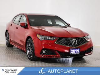 Used 2019 Acura TLX AWD, Tech A-Spec, Navi, Sunroof, Lane Keep Assist for sale in Brampton, ON