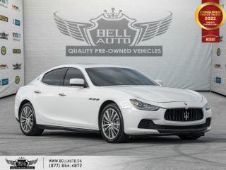 Used 2016 Maserati Ghibli ,Navi, RearCam, SunRoof, Bluetooth, B.Spot, MemoSeats for sale in Toronto, ON