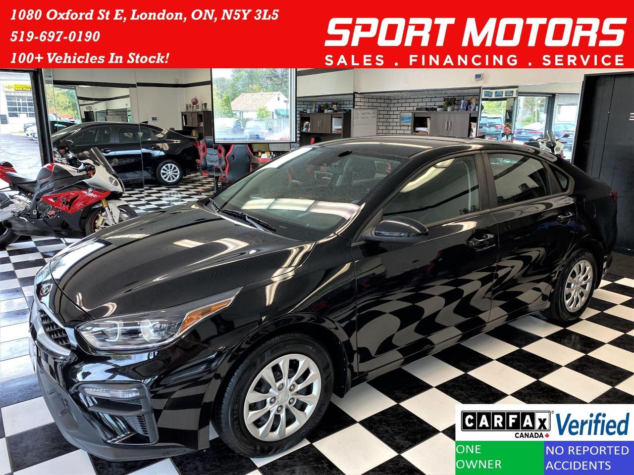 2019 Kia Forte LX+ApplePlay+Heated Seats+Camera+CLEAN CARFAX