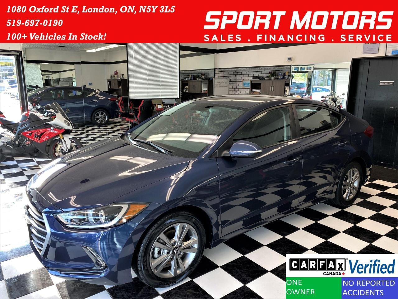 2018 Hyundai Elantra GL+ApplePlay+Camera+Blind Spot+CLEAN CARFAX