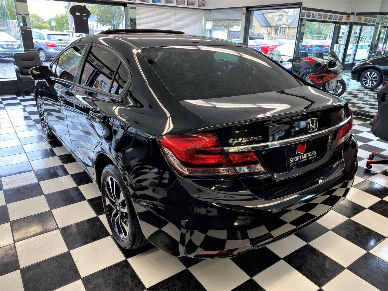 2015 Honda Civic EX+Camera+New Tires & Brakes+Roof+CLEAN CARFAX - Photo #2