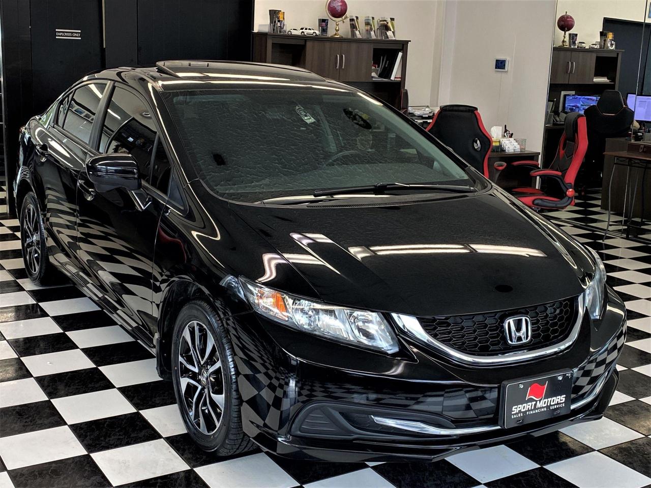 2015 Honda Civic EX+Camera+New Tires & Brakes+Roof+CLEAN CARFAX - Photo #5