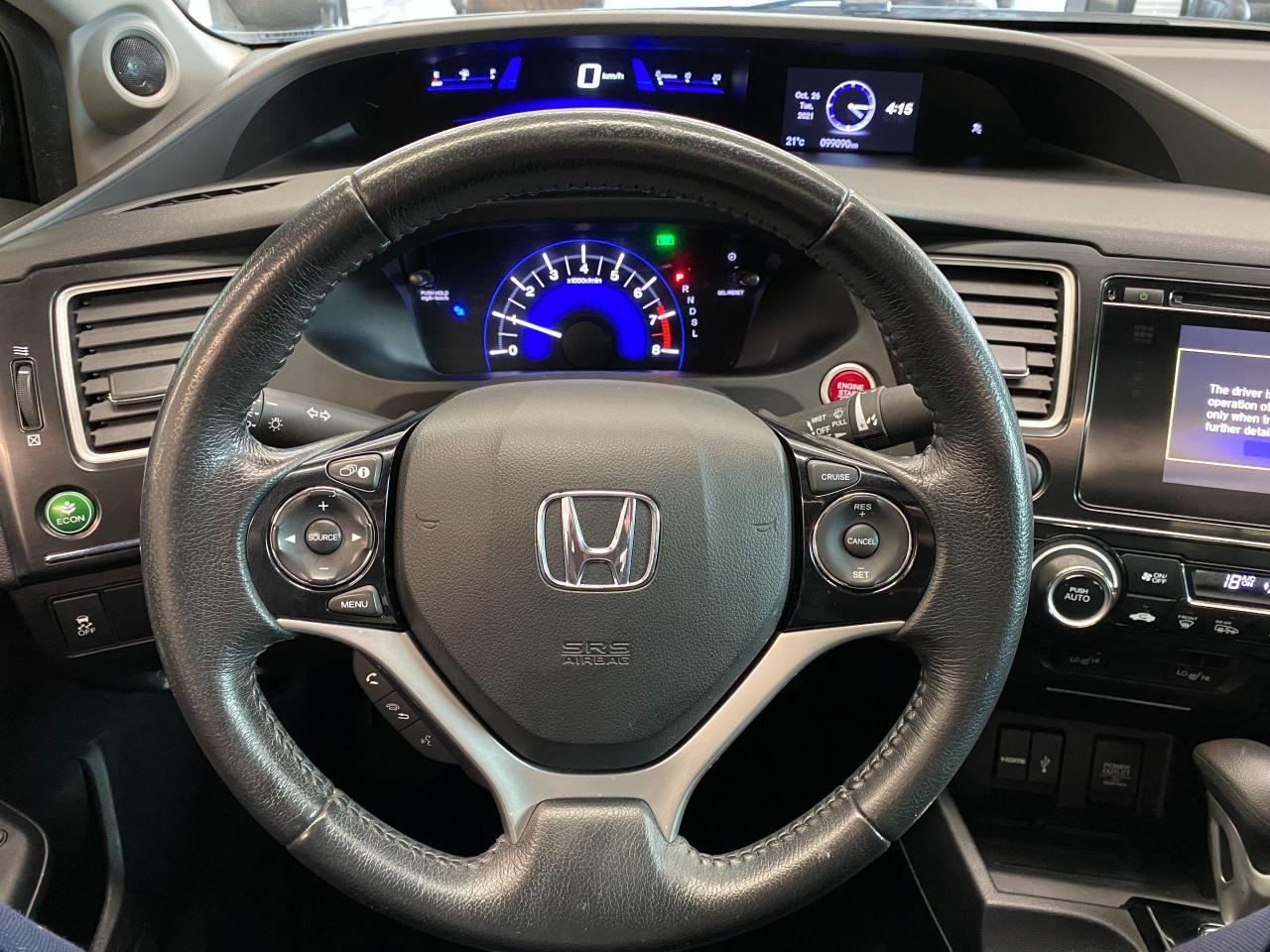 2015 Honda Civic EX+Camera+New Tires & Brakes+Roof+CLEAN CARFAX Photo78