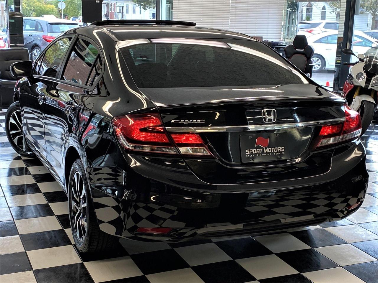 2015 Honda Civic EX+Camera+New Tires & Brakes+Roof+CLEAN CARFAX - Photo #14