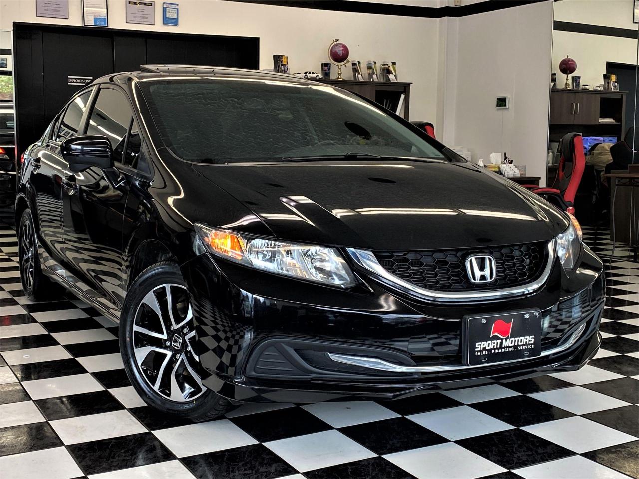 2015 Honda Civic EX+Camera+New Tires & Brakes+Roof+CLEAN CARFAX - Photo #15