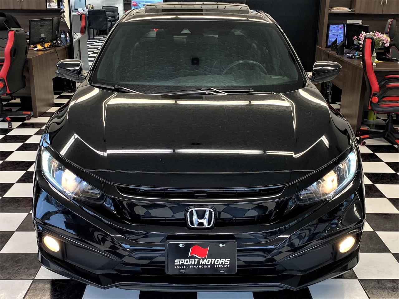 2019 Honda Civic Sport+Lane Keep+Camera+Roof+CLEAN CARFAX - Photo #6