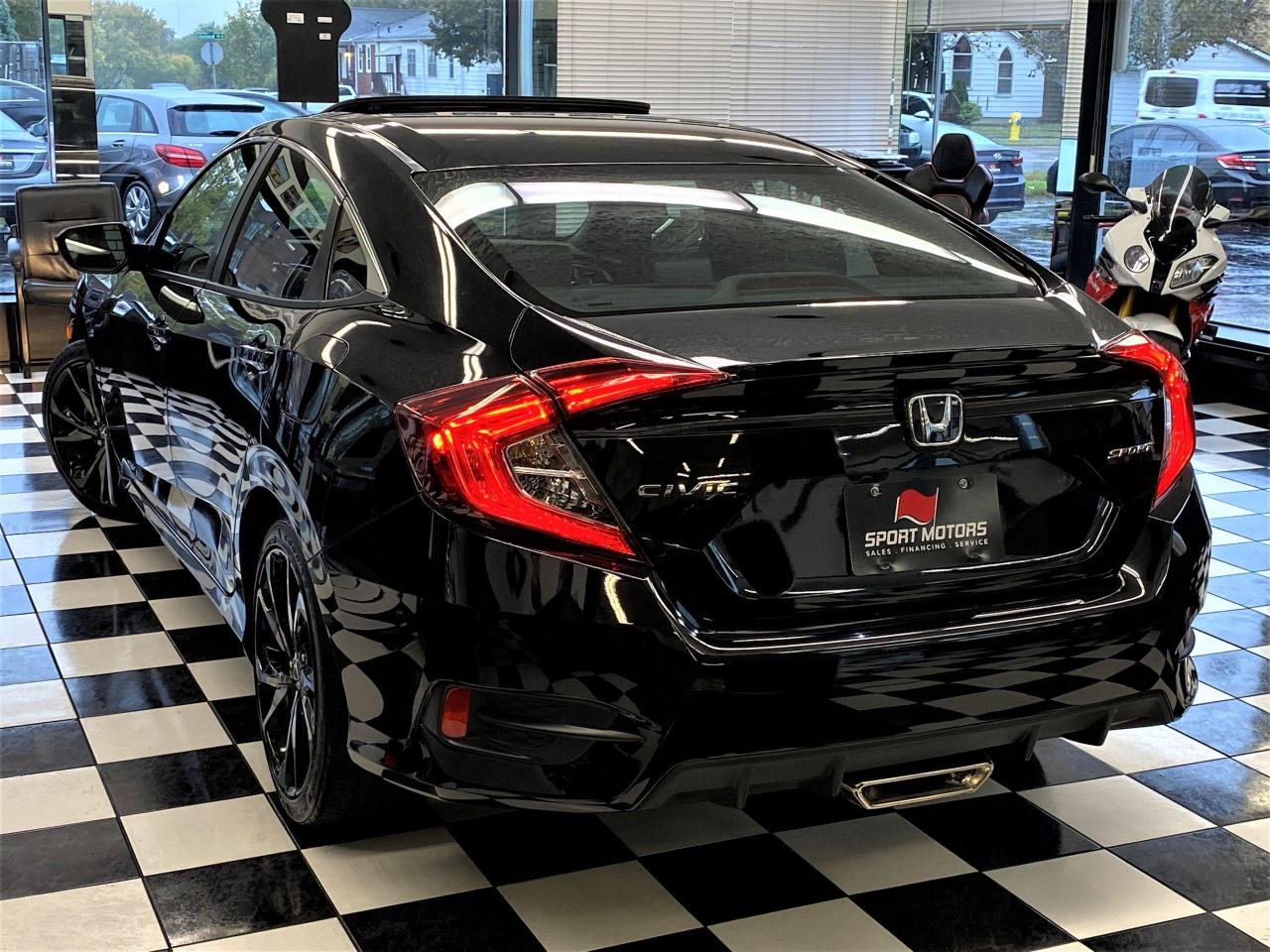 2019 Honda Civic Sport+Lane Keep+Camera+Roof+CLEAN CARFAX - Photo #14