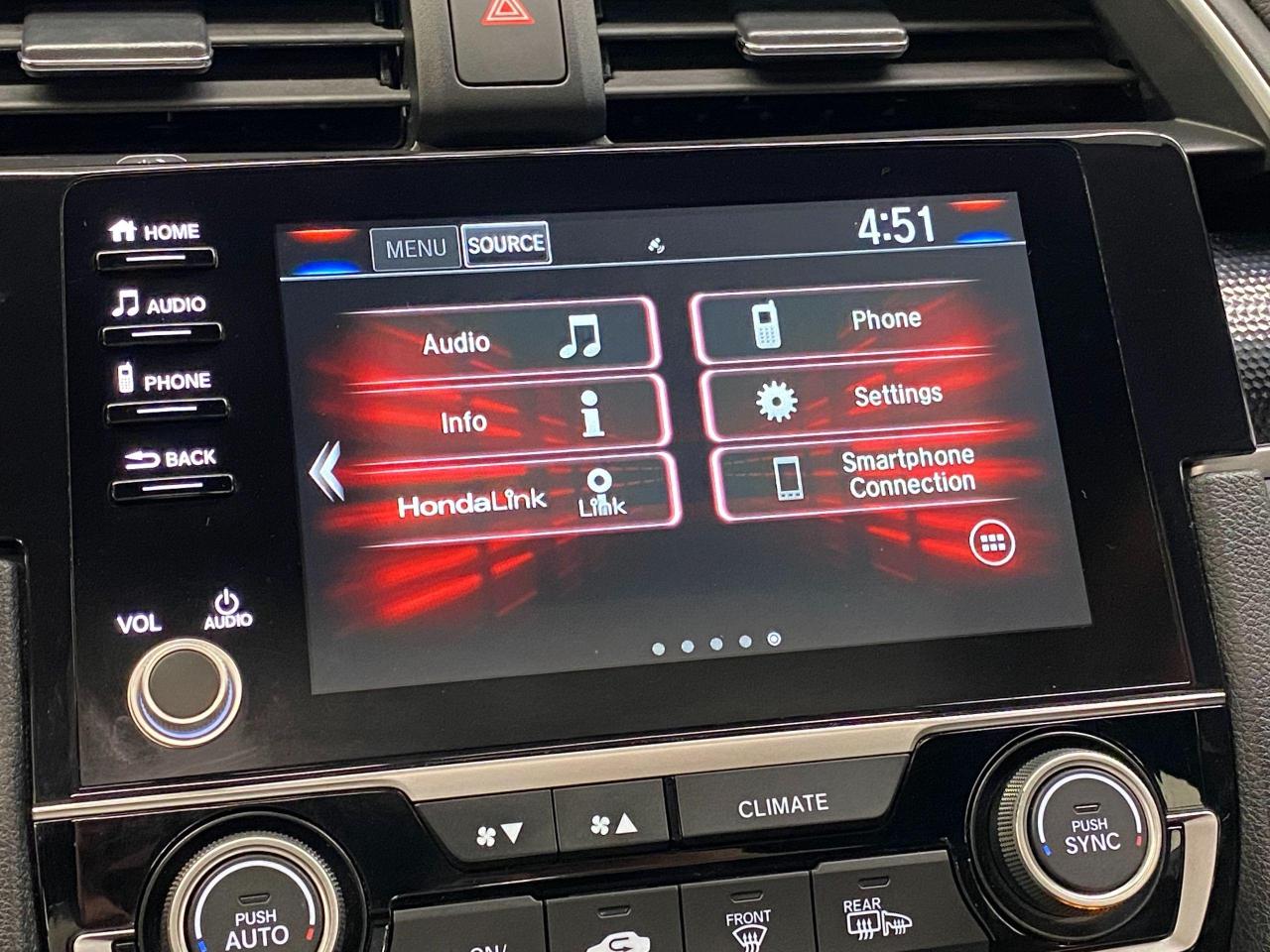 2019 Honda Civic Sport+Lane Keep+Camera+Roof+CLEAN CARFAX - Photo #33