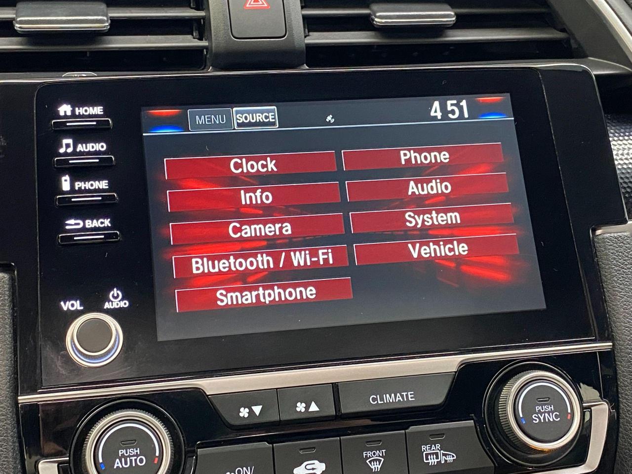 2019 Honda Civic Sport+Lane Keep+Camera+Roof+CLEAN CARFAX - Photo #34