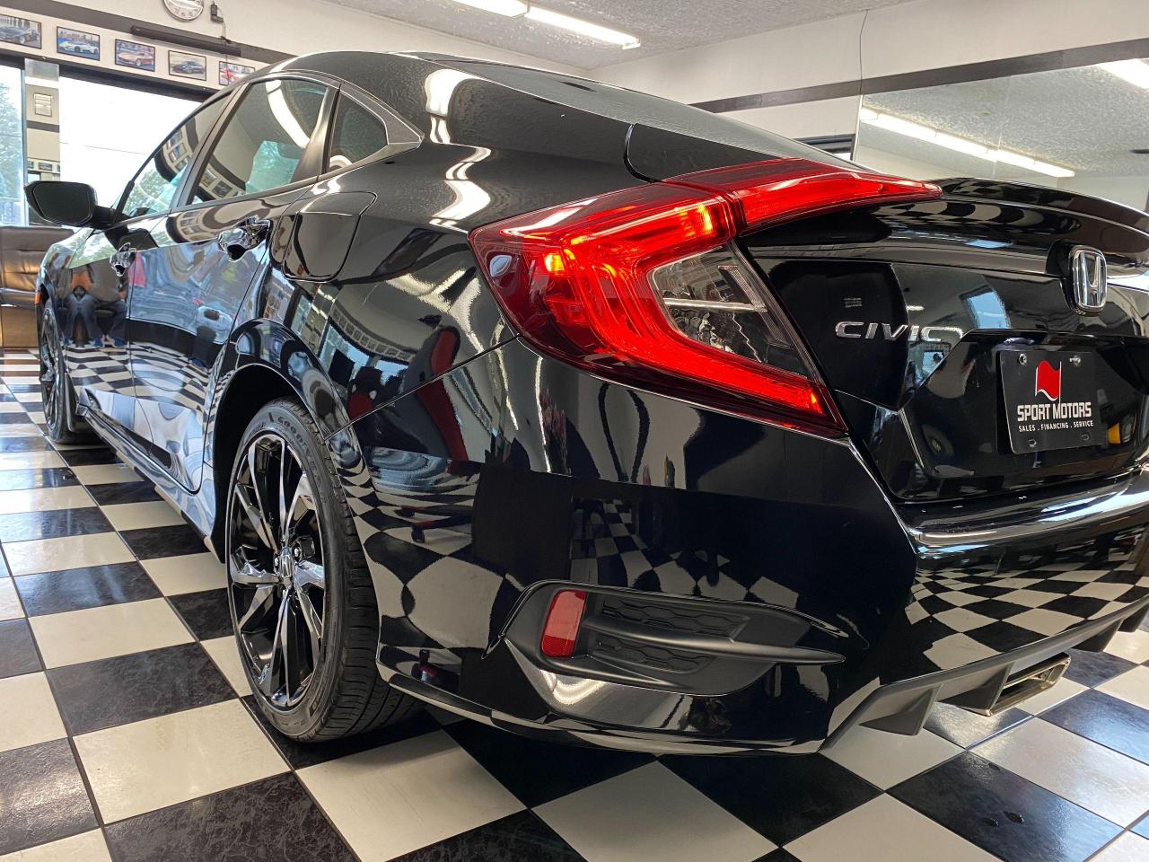 2019 Honda Civic Sport+Lane Keep+Camera+Roof+CLEAN CARFAX - Photo #40