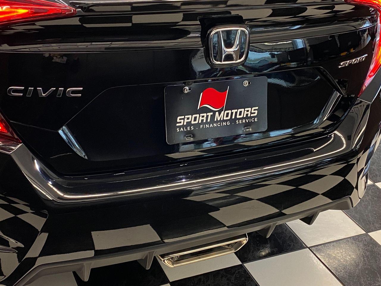 2019 Honda Civic Sport+Lane Keep+Camera+Roof+CLEAN CARFAX - Photo #68