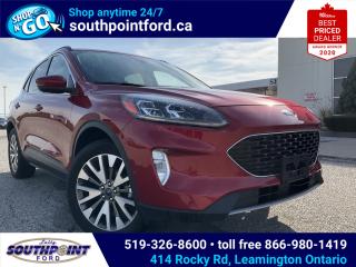 Used 2020 Ford Escape Titanium TITANIUM|NAV|HTD SEATS|TRAILER TOW|HTD STEERING|LANE KEEPING for sale in Leamington, ON