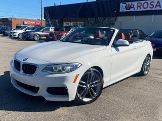 2015 BMW 228i xDrive 2dr Conv 228i xDrive AWD WHITE/RED NAVIGATION R-CA - Photo #2