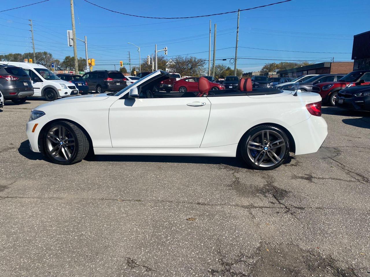 2015 BMW 228i xDrive 2dr Conv 228i xDrive AWD WHITE/RED NAVIGATION R-CA Photo4