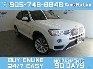 Used 2016 BMW X3 XDRIVE 28I | LEATHER | REAR CAM | OPEN SUNDAYS! for sale in Brantford, ON