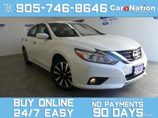 Used 2018 Nissan Altima SV | BLUETOOTH | REAR CAM | ALLOYS | OPEN SUNDAYS! for sale in Brantford, ON