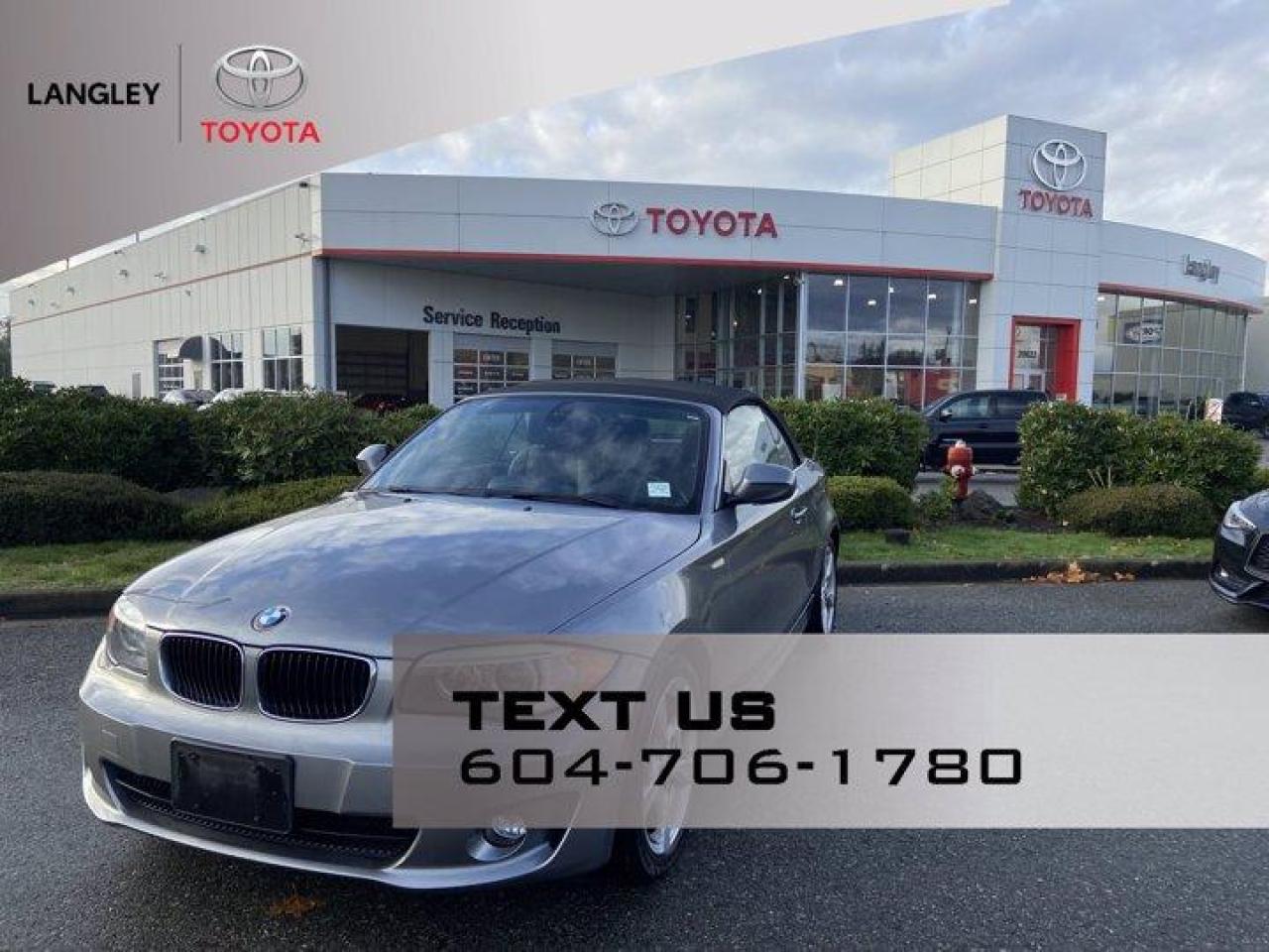 Used 2012 BMW 1 Series 128i Convertible for sale in Langley, BC