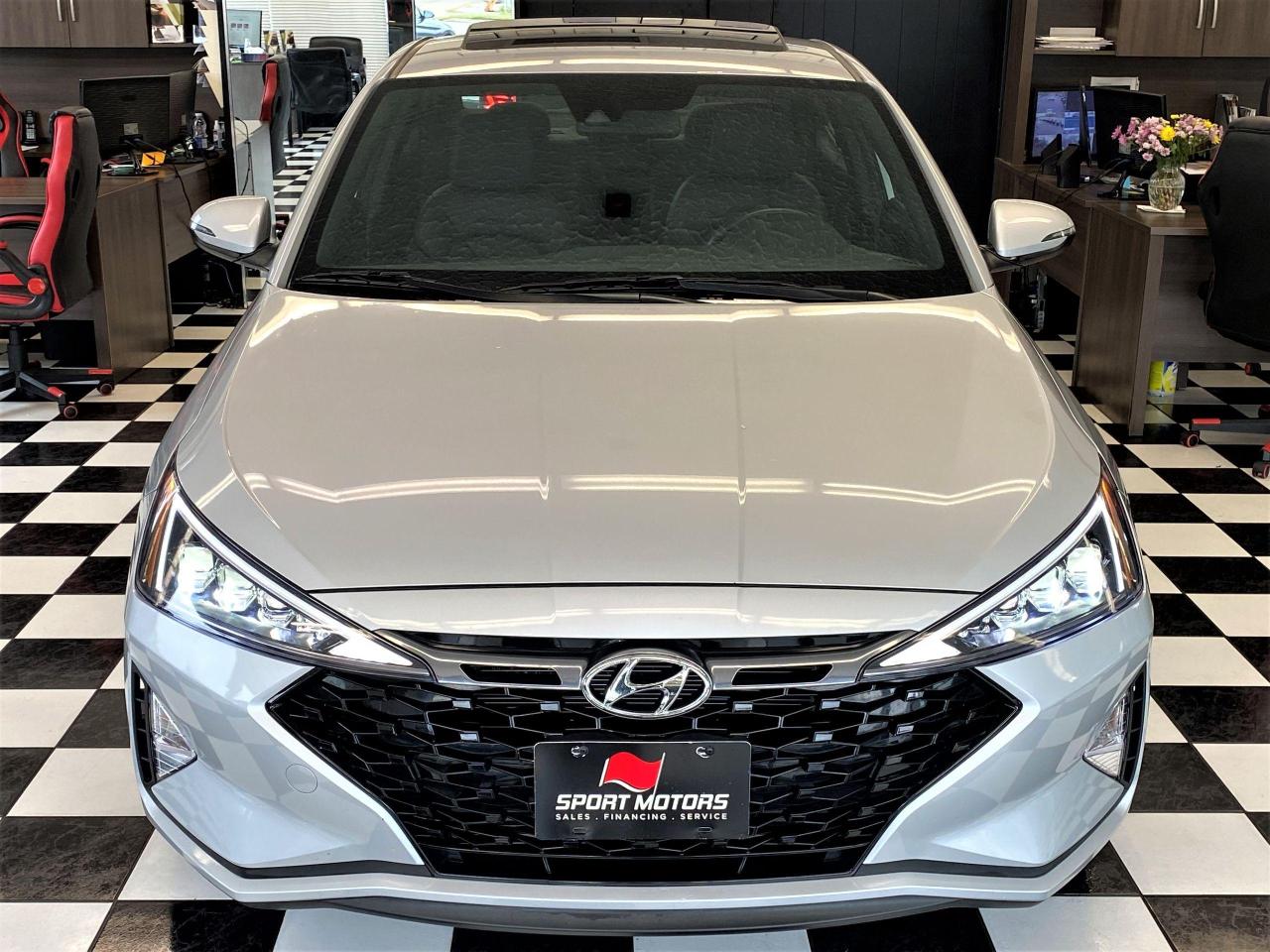 2019 Hyundai Elantra Sport+Leather+Roof+LED Lights+CLEAN CARFAX - Photo #6