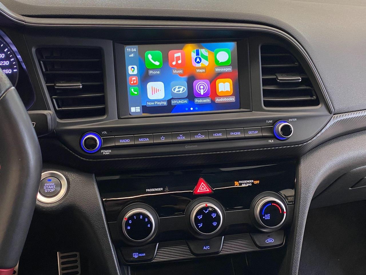 2019 Hyundai Elantra Sport+Leather+Roof+LED Lights+CLEAN CARFAX - Photo #11