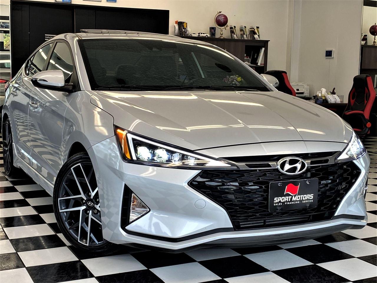2019 Hyundai Elantra Sport+Leather+Roof+LED Lights+CLEAN CARFAX Photo90