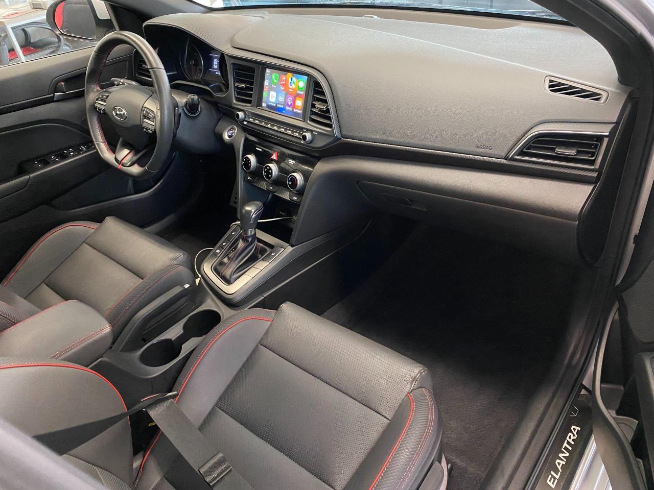2019 Hyundai Elantra Sport+Leather+Roof+LED Lights+CLEAN CARFAX - Photo #23