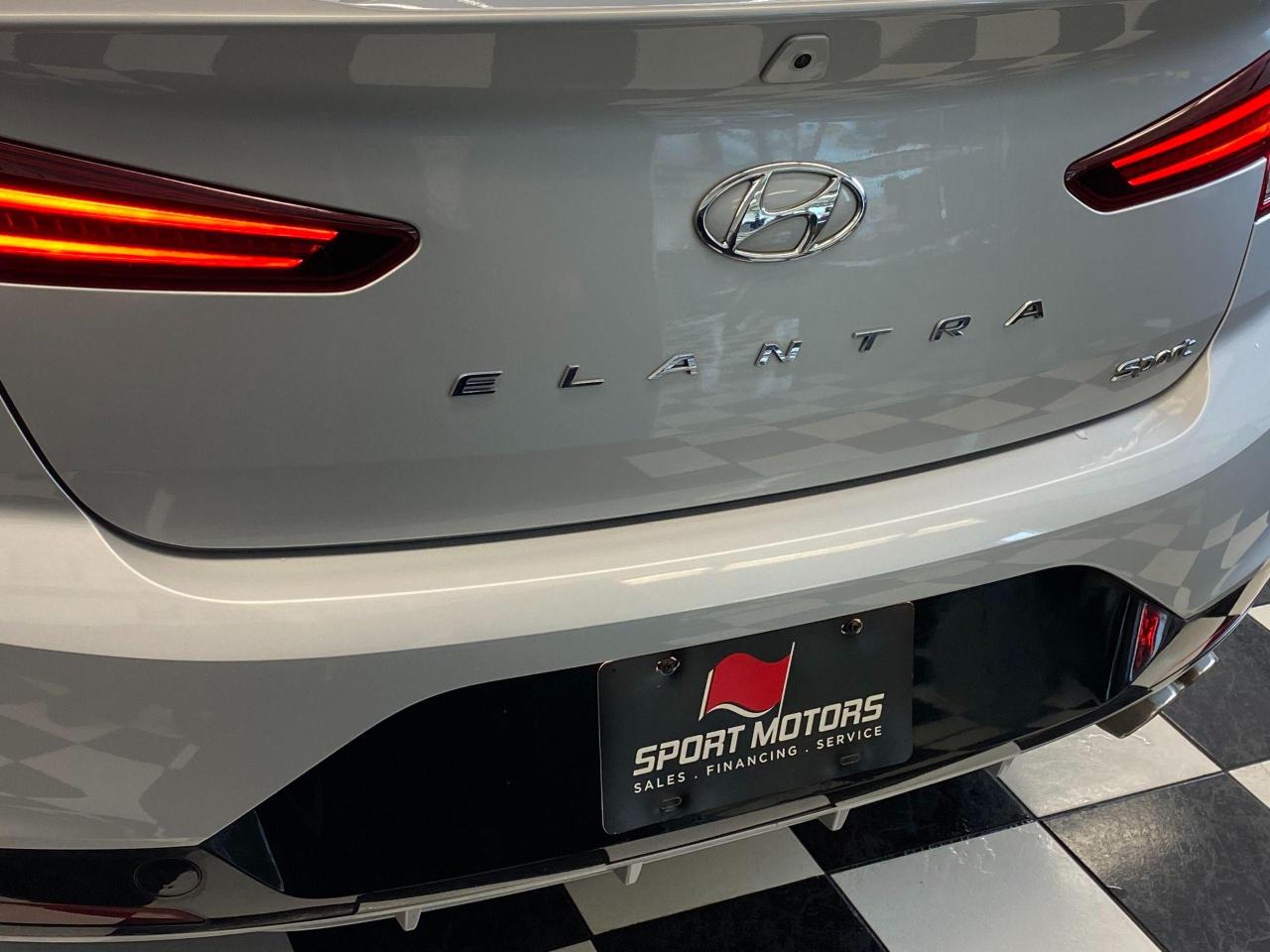 2019 Hyundai Elantra Sport+Leather+Roof+LED Lights+CLEAN CARFAX Photo146