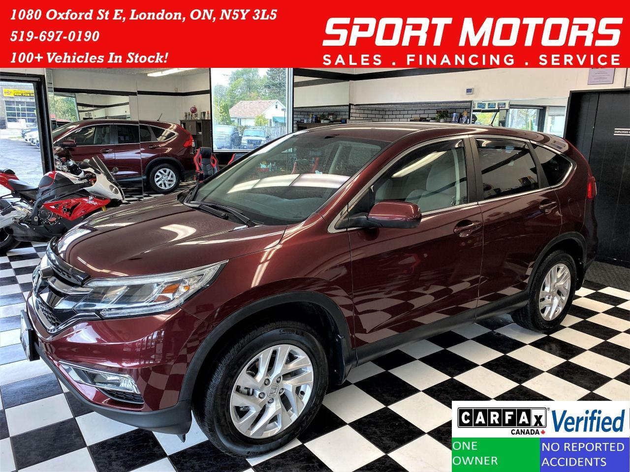 2016 Honda CR-V SE AWD+Camera+Bluetooth+Cruise+CLEAN CARFAX